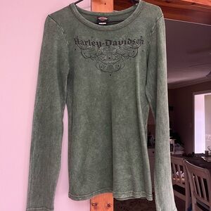Harley-Davidson Green T-Shirt